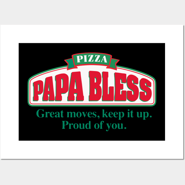 papa bless Wall Art by quardo